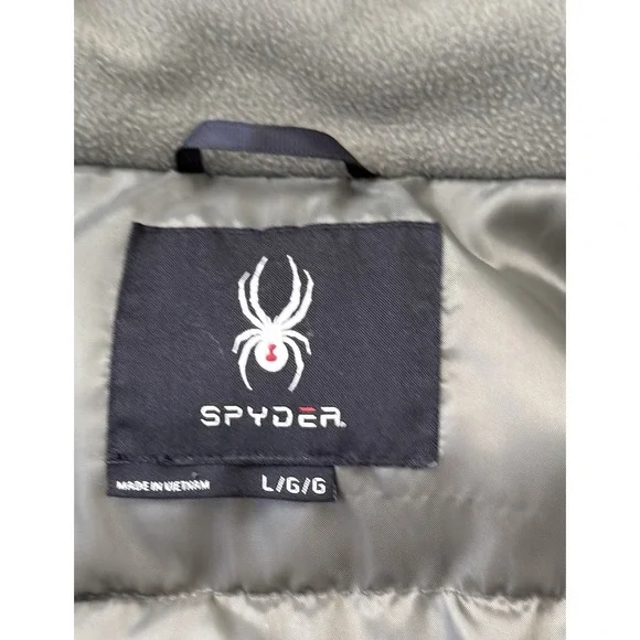 Spyder Olive Green Ski & Snow Jacket - Picture 10 of 16